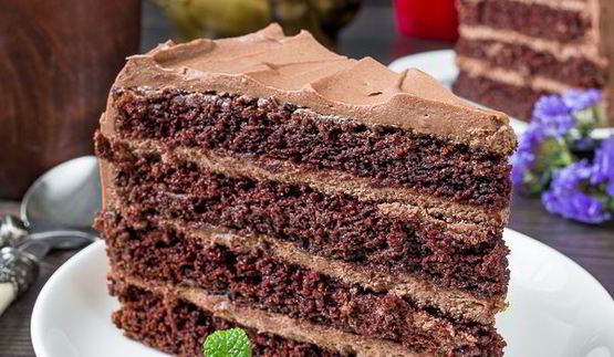 шоколадный-шоколадный торт