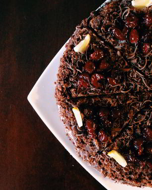 Шоколадный торт с кремом маскарпоне