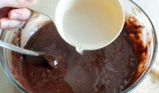 шоколадный торт с печеньем