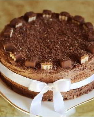 Шоколадный торт с суфле