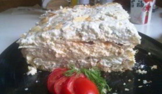 сырный наполеон