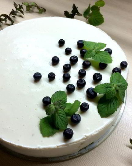 Рецепт торта из творога и желатина без выпечки