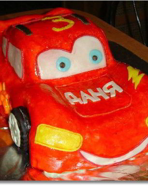 Торт Машинка Маквин