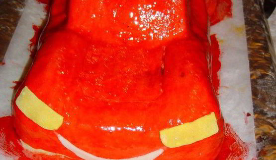 торт машинка маквин