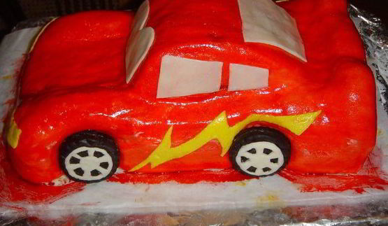 торт машинка маквин