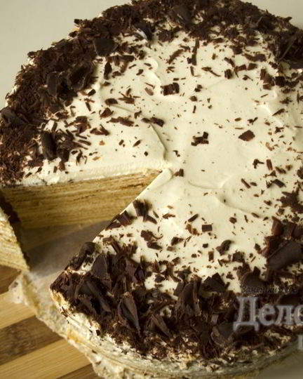 Рецепт торта медовик со сметанным кремом