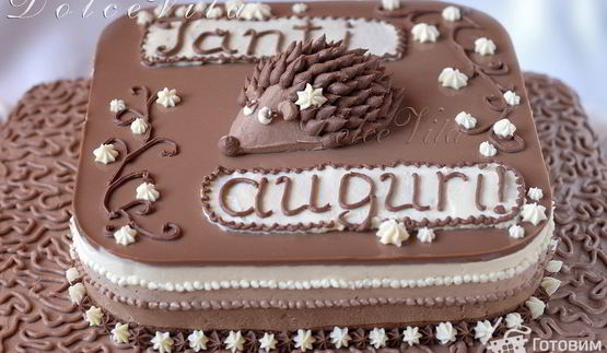 торт-мусс три шоколада