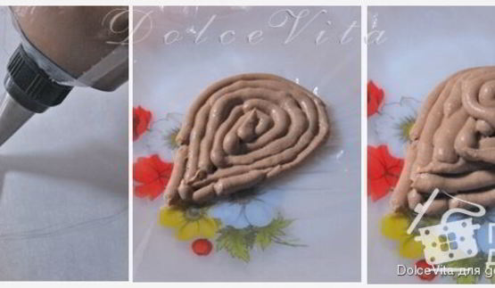 торт-мусс три шоколада