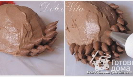 торт-мусс три шоколада