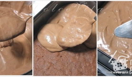 торт-мусс три шоколада