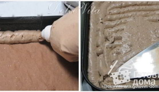 торт-мусс три шоколада