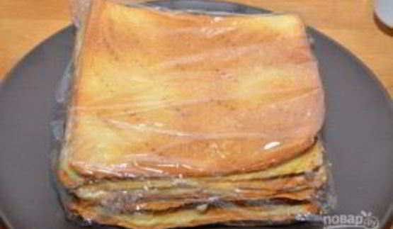 торт наполеон домашний