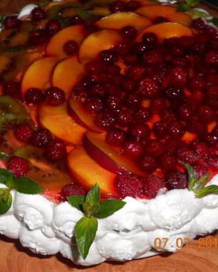 Рецепт торта наслаждение