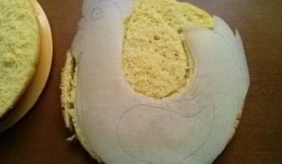 торт петушок новогодний