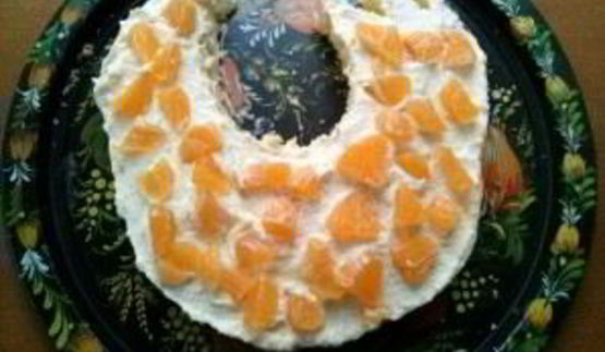 торт петушок новогодний