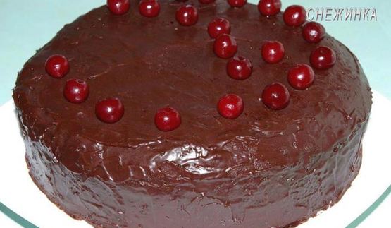 торт пьяная вишня