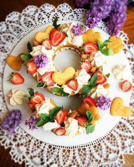 Рецепт торта цифра