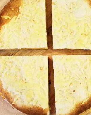 Тортильи, запеченные в духовке с сыром