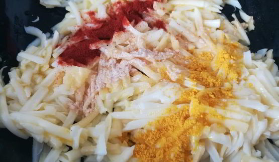 тортильи, запеченные в духовке с сыром