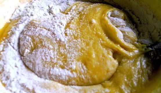 яблочный медовик