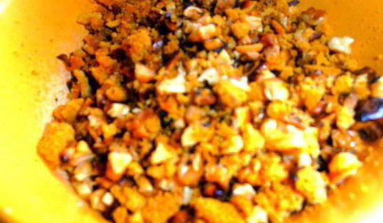 яблочный медовик