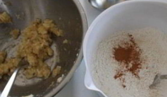 бананово-ореховые вафли