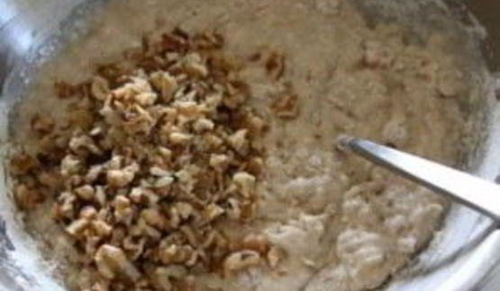 бананово-ореховые вафли