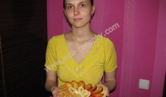 домашние венские вафли с ванилью