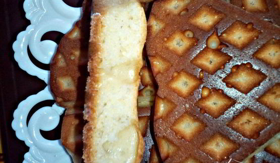 дрожжевые вафли в духовке