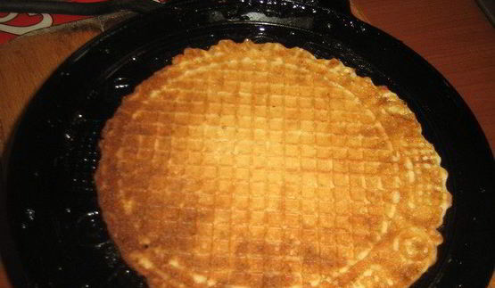 хрустящие вафли