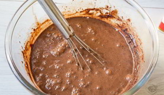 шоколадно-банановые вафли