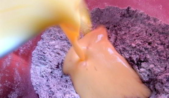 шоколадные вафли с кокосом