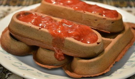 шоколадные вафли