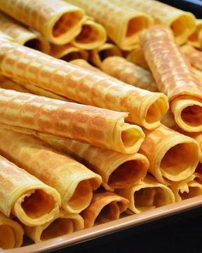 Тонкие вафли