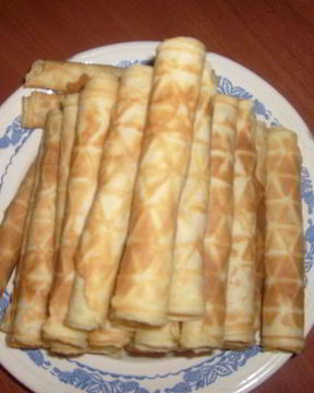 Вафельные трубочки