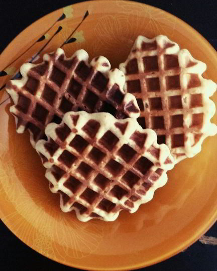 Рецепт вафель на дрожжевом тесте