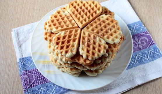 вафли песочные