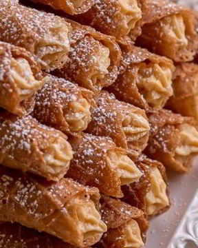 Вафли с вареной сгущенкой