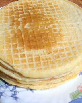 Ванильные вафли