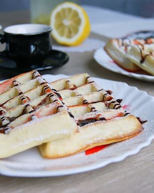 Венские вафли без вафельницы