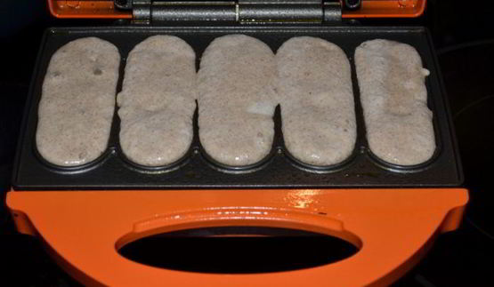 яблочные вафли с корицей