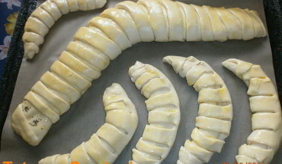 выпечка с шоколадно-ореховой пастой