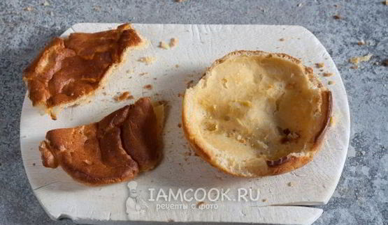 большие эклеры с фруктами