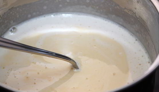 круглые эклеры с заварным кремом