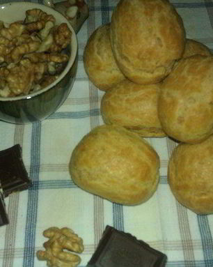 Необыкновенные эклеры с орехово-бейлисовым кремом