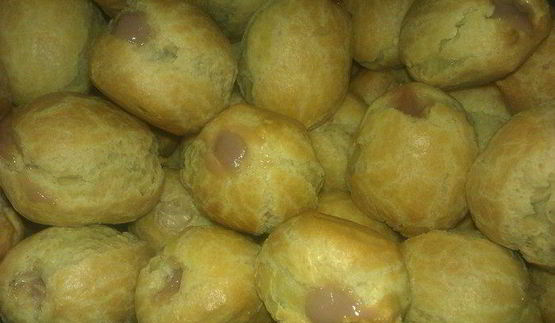 необыкновенные эклеры с орехово-бейлисовым кремом