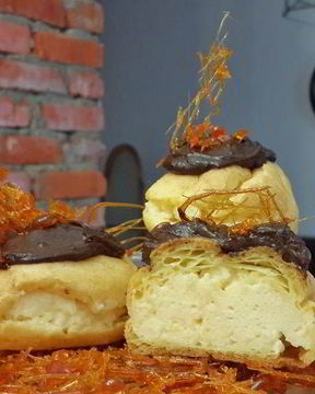 Профитроли Птичье молоко