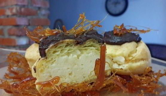 профитроли птичье молоко