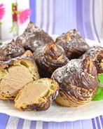 Профитроли с кофейным кремом