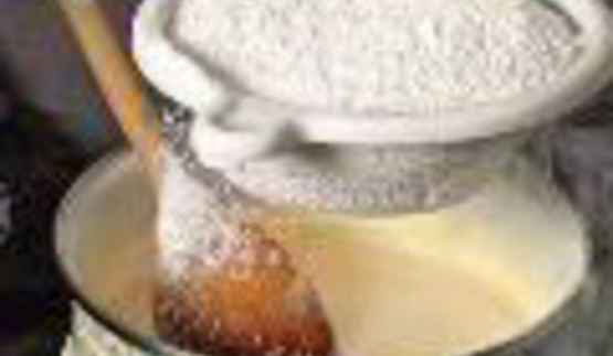 профитроли с кремом из лосося